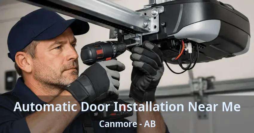 Automatic Door Installation Near Me Canmore - AB