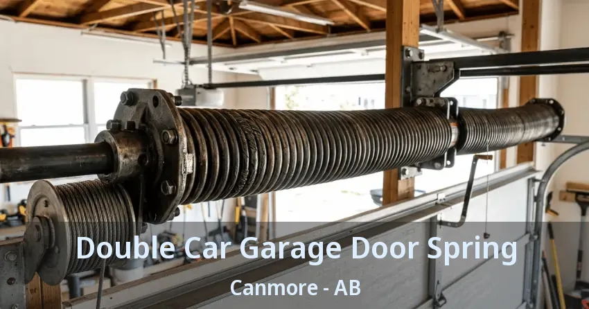 Double Car Garage Door Spring Canmore - AB