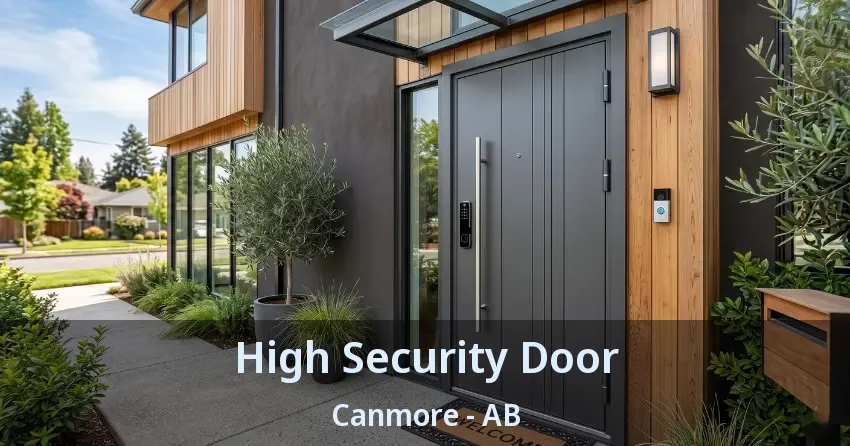 High Security Door Canmore - AB