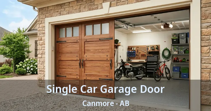 Single Car Garage Door Canmore - AB