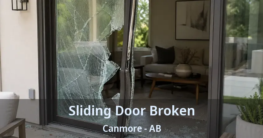 Sliding Door Broken Canmore - AB