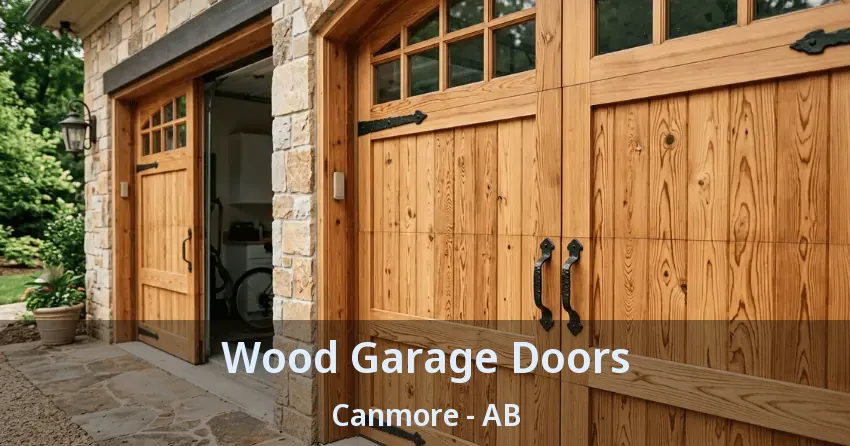 Wood Garage Doors Canmore - AB